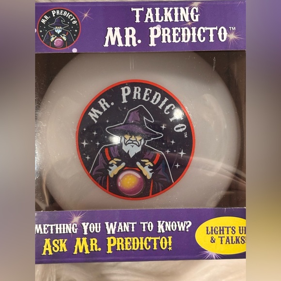 Mr. Predicto Fortune Teller Crystal Ball - Ask a Question & He Speaks The Answer - Picture 10 of 12